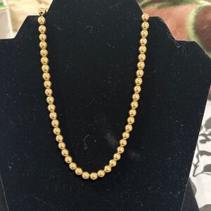 12 kt gold vintage necklaces